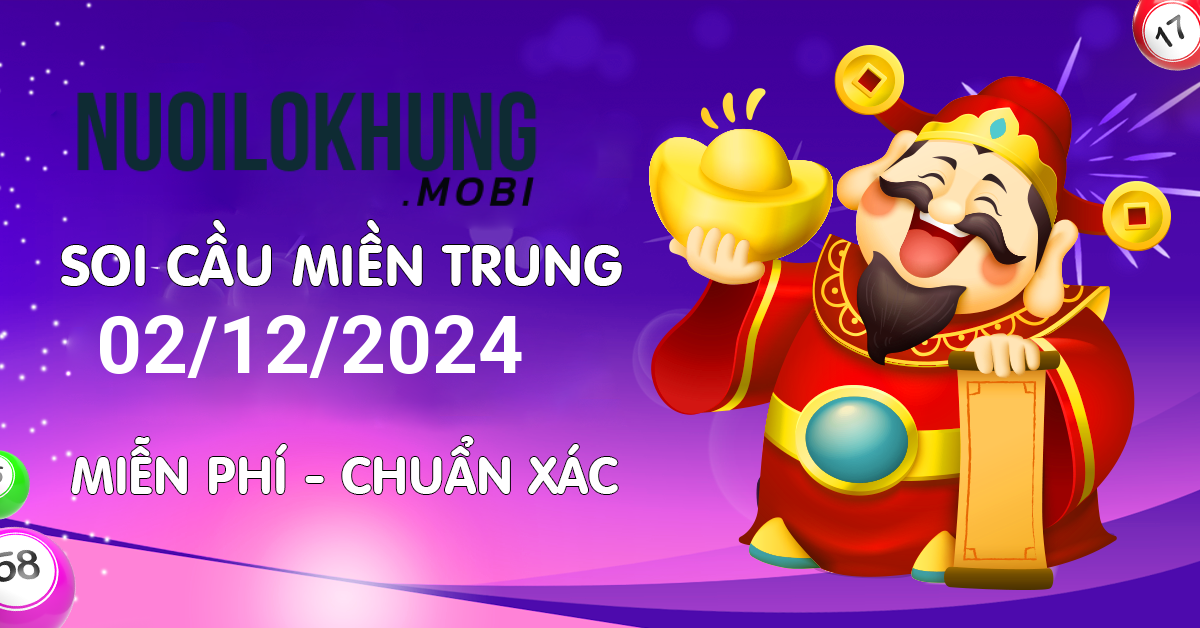 Hình ảnh Nuôi lô khung Dự Đoán KQXSMT 02-12-2024