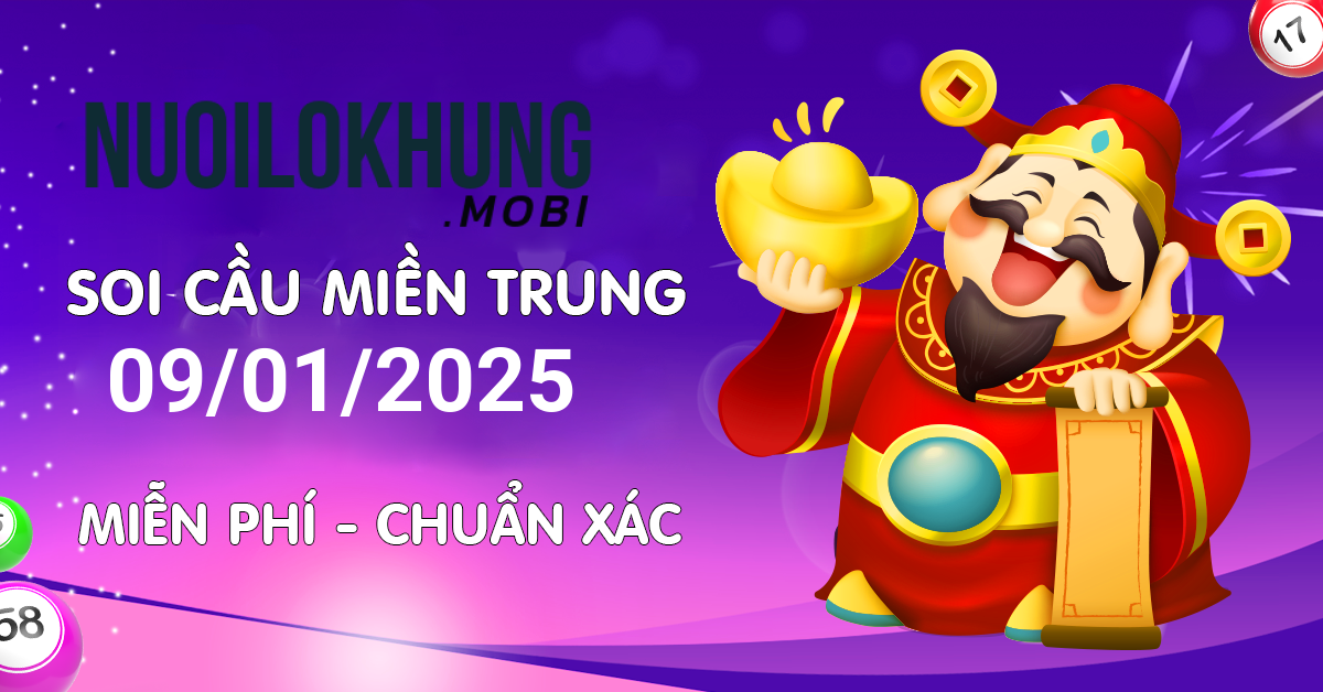 Hình ảnh Nuôi lô khung Dự Đoán KQXSMT 09-01-2025