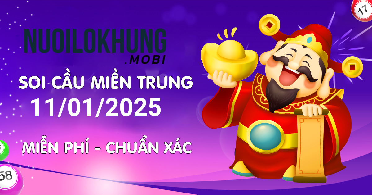 Hình ảnh Nuôi lô khung Dự Đoán KQXSMT 11-01-2025