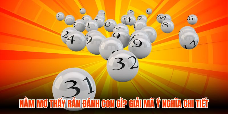 Nằm Mơ Thấy Rắn Đánh Con Gì? Giải Mã Ý Nghĩa Chi Tiết
